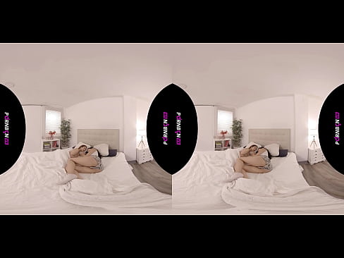 ❤️ PORNBCN VR اثنين من المثليات الشابات يستيقظون في حالة شبق في الواقع الافتراضي 4K 180 ثلاثي الأبعاد جنيف بيلوتشي كاترينا مورينو الفيديو الإباحية